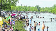 Imagen de Todo listo para recibir el verano en el río Limay