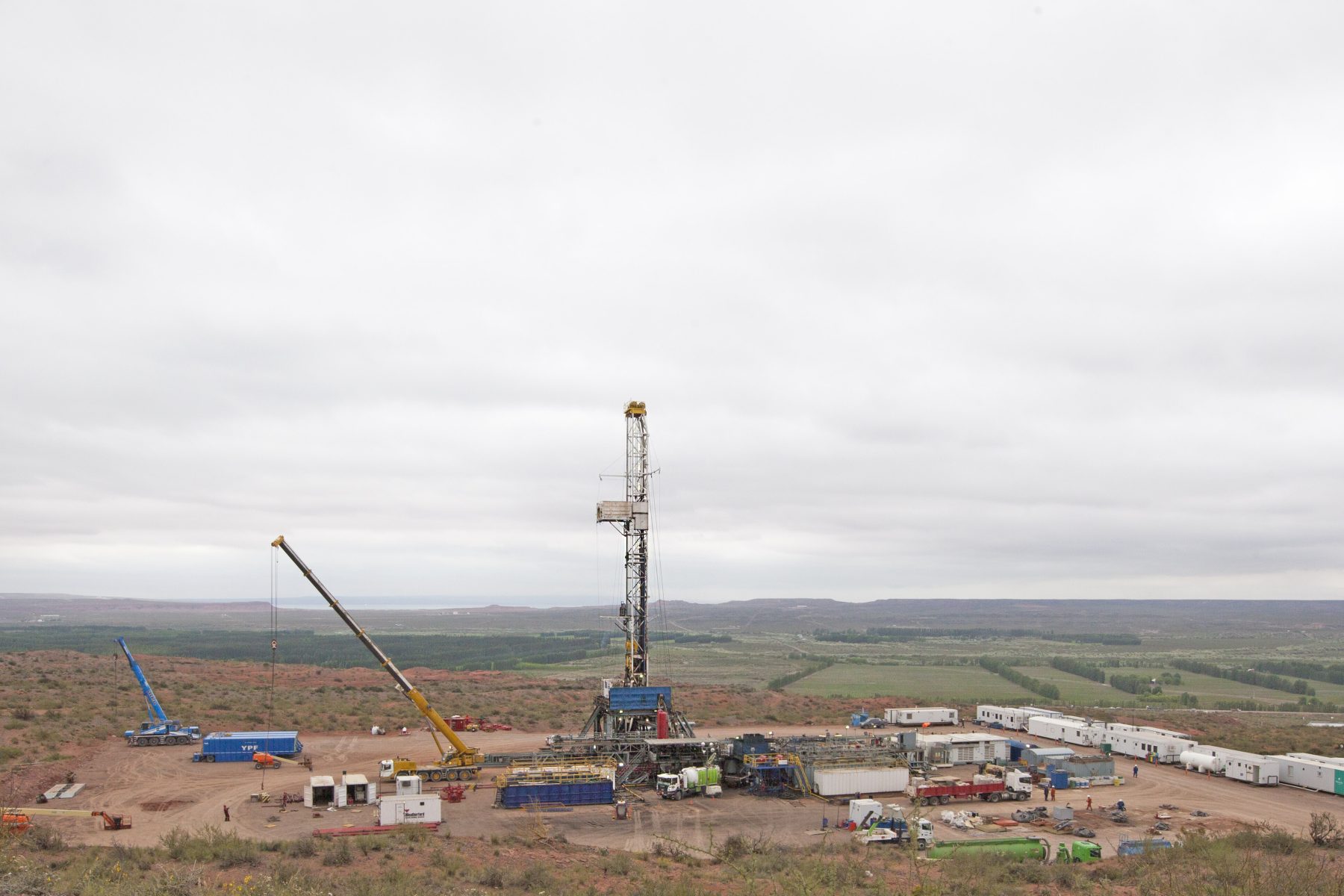 El sismo se produjo en una zona con pozos petroleros en actividad. (Foto: archivo Juan Thomes)