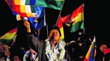 Imagen de Evo Morales tuvo su brindis de fin de año en Argentina con la comunidad boliviana