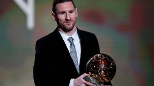 Otra vez en la cima: Messi ganó su sexto Balón de Oro