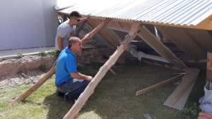 En Neuquén hubo casi 300 asistencias por el temporal y hoy siguen las ráfagas