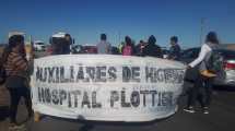 Imagen de Desocupados del hospital de Plottier levantaron el corte de la Ruta 22 en Arroyito