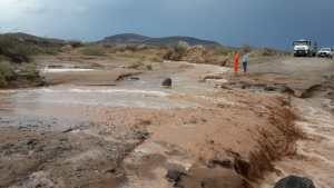 Habilitaron las rutas cortadas en Rincón y Buta Ranquil tras la tormenta