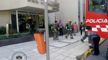 Imagen de Incendio en un hotel céntrico de Neuquén