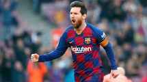 Imagen de Messi la rompió en la goleada de Barcelona sobre Eibar