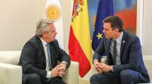 Imagen de Fernández se reunió con el jefe de gobierno de España