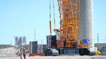 Imagen de El primer parque eólico de Neuquén, casi listo