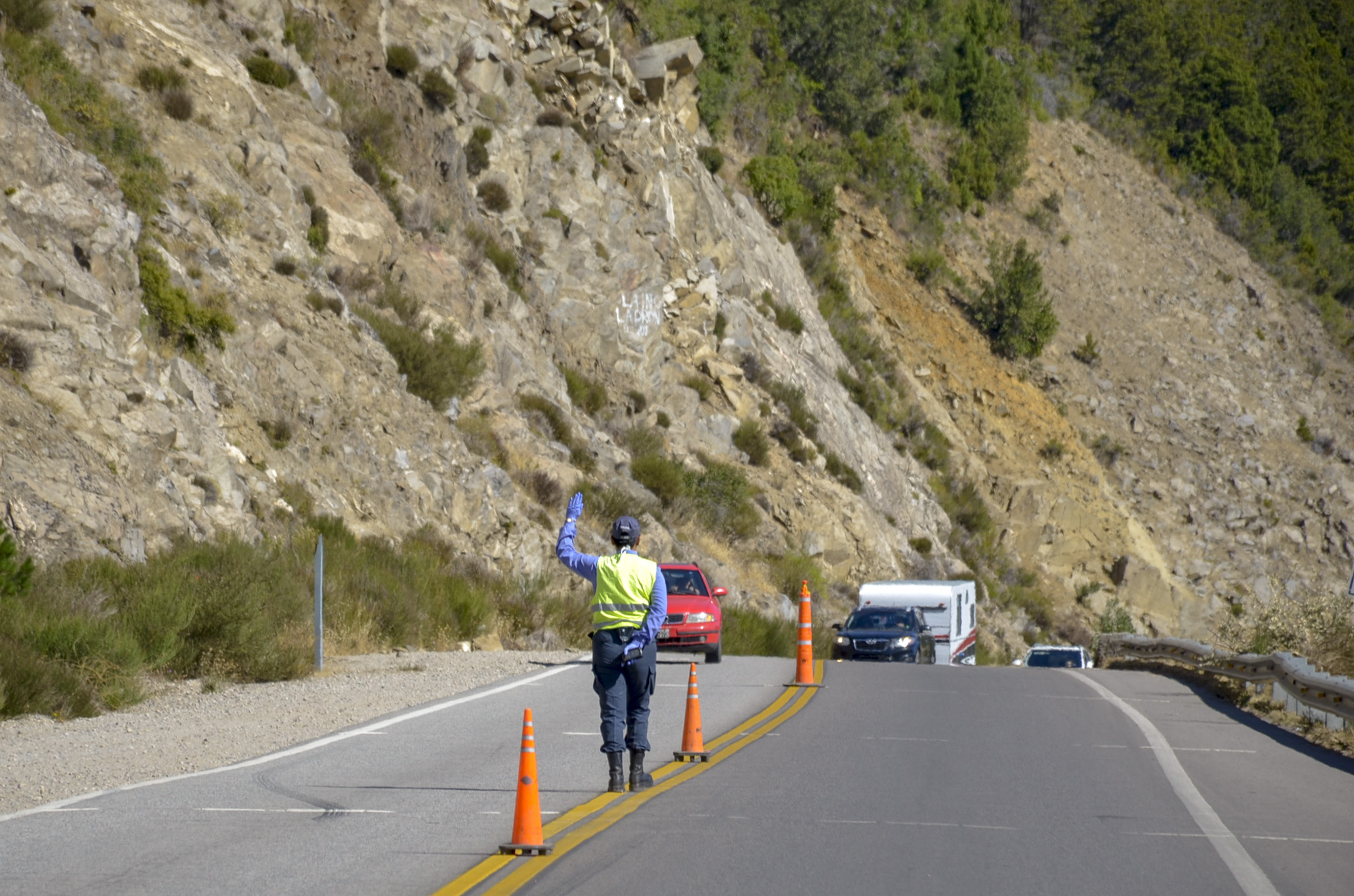 Los controles se dispusieron en toda la provincia para evitar la circulación (Foto: Patricio Rodríguez).-