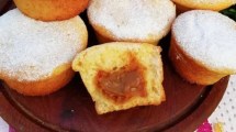 Imagen de Tentate con estos muffins de yogur con dulce de leche