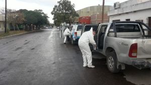 Detenciones en Lamarque por no respetar el aislamiento