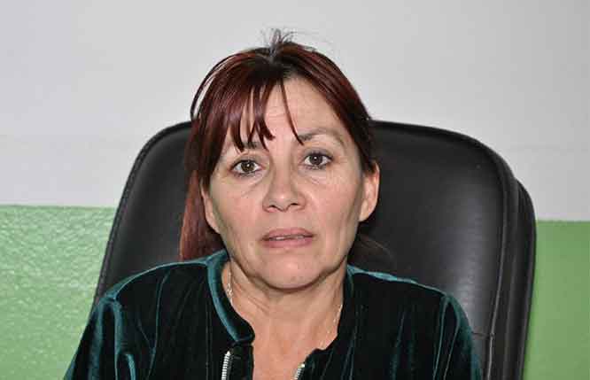 La intendenta Silvina Frías armo un dispositivo en conjunto con otros intendentes para poder "repatriar" a los estudiantes. (Foto: José Mellado)