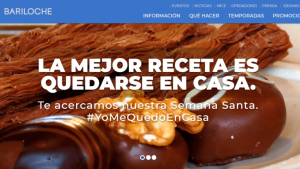 Bariloche invita en Semana Santa con recetas y un paseo virtual