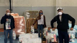 Cerveza Patagonia donó agua, kits de alimentos y productos de limpieza