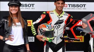 Tati Mercado participó de las pruebas del Superbike