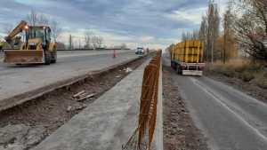 Por obras, habilitan parcialmente puente de la 22 en Mainqué