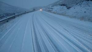 Ya hay rutas intransitables en Neuquén por la nieve