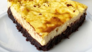 Cheesecake brownie, un postre sin TACC