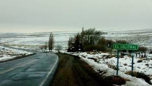 Luvias, nevadas y frío que se intensifica hasta el miércoles en Neuquén
