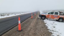 Imagen de Rutas intransitables en Neuquén por nieve y hielo en la calzada