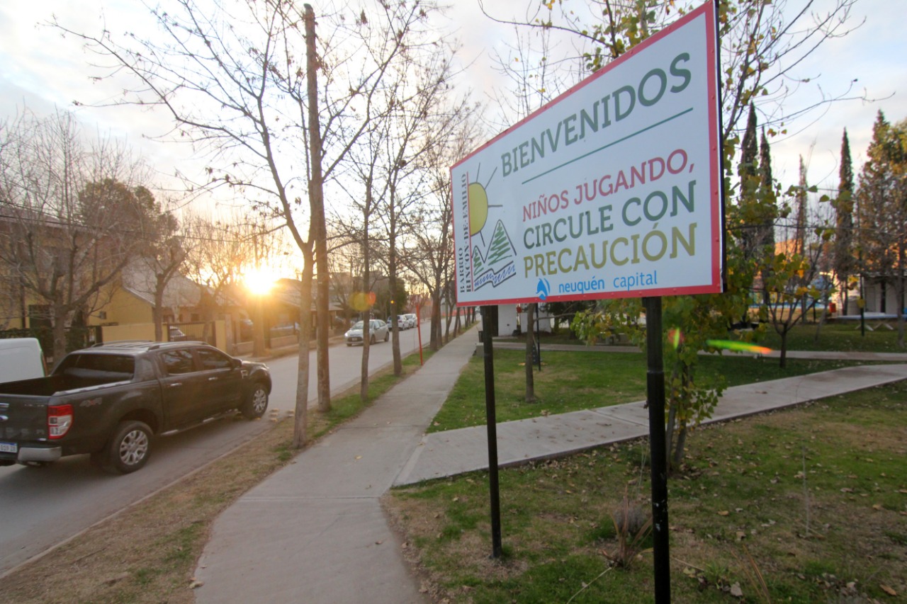 En el barrio Rio Grande, la comisión insistirá en que se realice la caseta para la plaza (foto Oscar Livera)