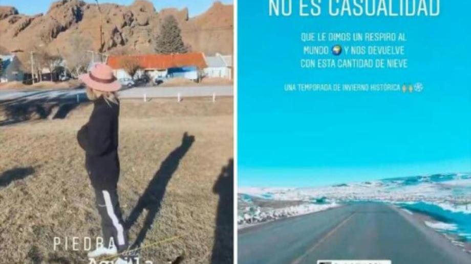 Aclaran Que La Influencer Brbara Prez No Est En San Martn De Los Andes