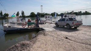 Será normal desde el lunes el servicio de la balsa de Sauce Blanco