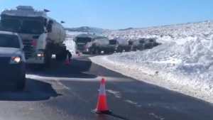 Pino Hachado sigue cerrado, pero las rutas de Neuquén se van habilitando