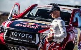 De Villiers probó con Toyota pensando en el Dakar