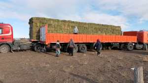 El fardo solidario del Valle Medio llegó a la Línea Sur rionegrina