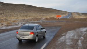 Las rutas 40 y 23 están transitables con precaución