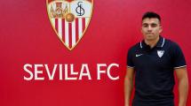 Imagen de El zapalino Acuña firmó su contrato en Sevilla