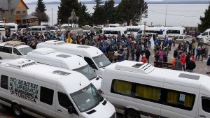 Se movilizan en Bariloche por la apertura del turismo