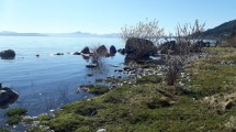 Imagen de Una mancha en el lago Nahuel Huapi generó alarma