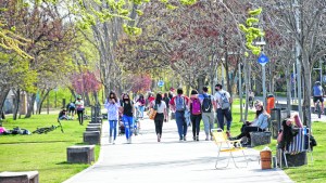 Un Día del Estudiante sin asados ni campamentos cerca de los ríos