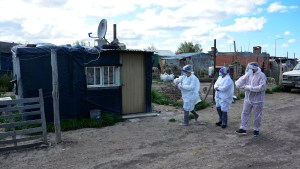 El relevamiento por coronavirus en Viedma continúa en el Álvarez Guerrero