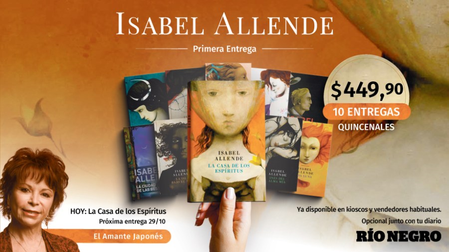 Imperdible colección de libros de Isabel Allende, opcional con tu diario