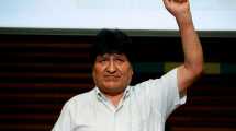 Imagen de Evo Morales: «Vamos a levantar a Bolivia»