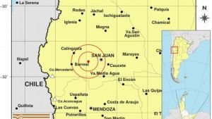 Registraron un temblor de 5.1 en San Juan