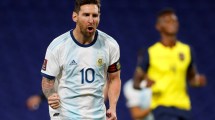 Imagen de Argentina le ganó a Ecuador con gol de Messi