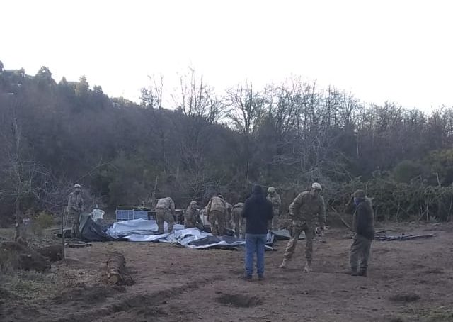 Las tierras que el Ejército reclama en Bariloche. (Foto Gentileza)