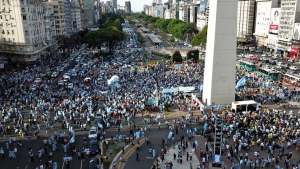 8N: otra fuerte protesta contra el Gobierno y el fallo de la Corte