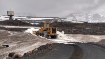 Imagen de Despejaron la nieve y habilitaron el camino a Copahue