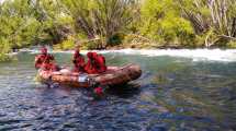 Imagen de Encontraron muerto al guía de pesca al que se le dio vuelta la balsa en el Chimehuin