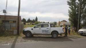 VIDEO: secuestraron el arma reglamentaria de uno los policías detenidos en Roca