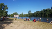 Imagen de Ampliaron el horario para permanecer en el balneario de Huergo