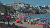 Imagen de ¿Postal de post pandemia? Así estuvo la playa en Las Grutas