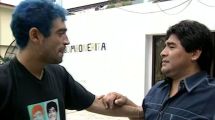 Imagen de Maradona hecho canción