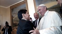 Imagen de El papa recordó «con afecto» sus encuentros con Diego