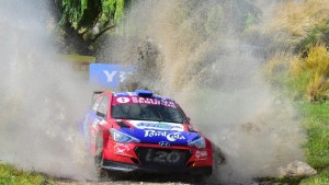 Cancio pegó un paseo veloz en el cierre del Rally Argentino