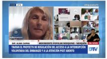 Imagen de Alma «Chani» Sapag: «la solución no es legalizar el aborto»